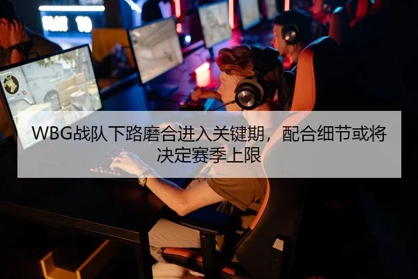 WBG战队下路磨合进入关键期，配合细节或将决定赛季上限